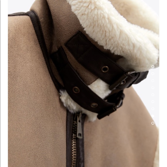 NWT Zara faux suede buckle vest. - Picture 9 of 9
